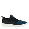 Donkerblauwe lage sneakers