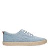 Blauwe canvas sneakers