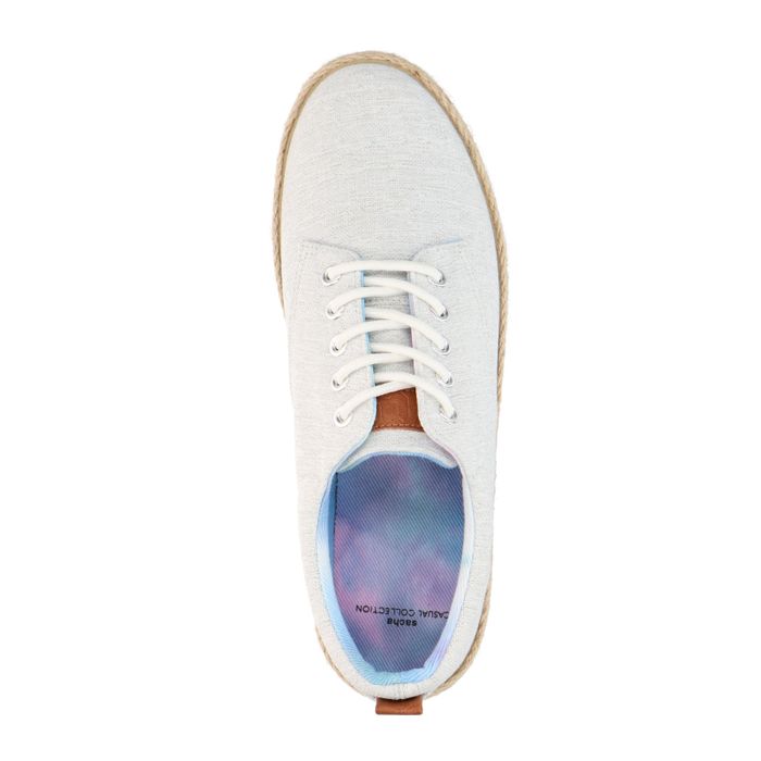 Lichtblauwe canvas sneakers
