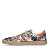 Veterschoenen met bloemenprint