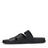 Schwarze Sandalen mit Klettverschluss