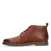 Braune Leder-Schnürboots