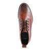 Braune Leder-Schnürboots