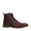 Braune Leder-Schnürboots