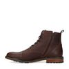 Braune Leder-Schnürboots