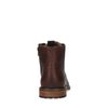 Braune Leder-Schnürboots