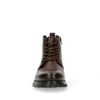 Dunkelbraune Schnürboots