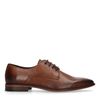 Camelfarbene Lederschnürschuhe