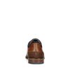 Cognacfarbene Lederschnürschuhe