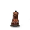 Cognacfarbene Schnürboots