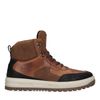 Cognacfarbene Schnürboots aus Leder