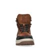 Cognacfarbene Schnürboots aus Leder