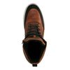 Cognacfarbene Schnürboots aus Leder