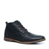 Schwarze Schnürschuhe mit hohem Schaft