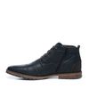 Schwarze Schnürschuhe mit hohem Schaft