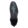 Schwarze Schnürschuhe mit hohem Schaft