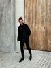 Spitze schwarze Chelsea Boots