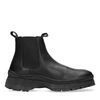 Schwarze Chelsea Boots aus Leder