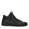 Schwarze Sneaker mit hohem Schaft