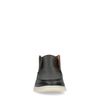 Schwarze Leder-Loafer