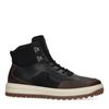 Schwarze Schnürboots aus Leder