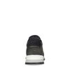 Schwarze Ledersneaker