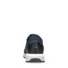 Dunkelblaue Ledersneaker