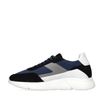 Vegane dunkelblaue Sneaker mit Details