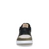 Grüne Ledersneaker mit Details