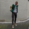 Taupefarbene Veloursleder-Sneaker