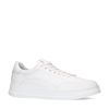 Weiße Ledersneaker
