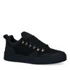 Dunkelblaue Nubuk-Sneaker