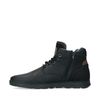 Schwarze Schnürboots aus Nubukleder
