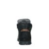 Schwarze Schnürboots aus Nubukleder