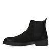 Schwarze Chelsea Boots aus Nubukleder