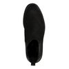 Schwarze Chelsea Boots aus Nubukleder