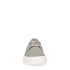 Taupefarbene Sneaker mit weißer Sohle