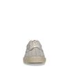 Beigefarbene Canvas-Sneaker mit Print