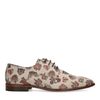 Schnürschuhe mit Tattoo-Print