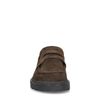 Braune Veloursleder-Loafer