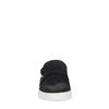 Dunkelblaue Monk-Sneaker aus Veloursleder