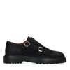 Dunkelblaue Monk-Sneaker mit chunky Sohle