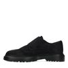 Dunkelblaue Monk-Sneaker mit chunky Sohle