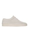 Offwhite Veloursleder-Sneaker