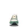 Offwhite Veloursleder-Sneaker mit farbigen Details