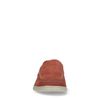 Rote Veloursleder-Loafer