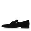 Schwarze Loafer mit Tasseln