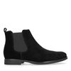Schwarze Chelsea Boots aus Veloursleder
