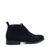 Hohe schwarze Schnürschuhe aus Wildleder