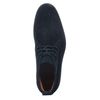 Hohe schwarze Schnürschuhe aus Wildleder